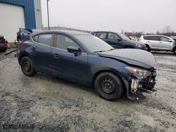 2014 Mazda Mazda3 i Touring with VIN JM1BM1L72E1168185, listed as a Copart auction lot 84181304 with 175,352 mi miles and Salvage Title. Bid and sale history available at carsss.com. Image 4.