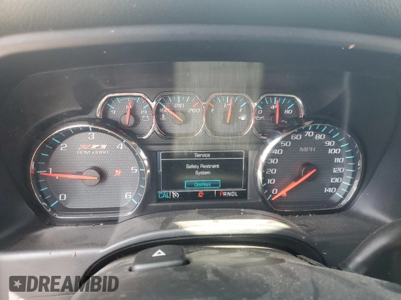 2018 Chevrolet Silverado 1500 LTZ with VIN 3GCUKSEC5JG431277, listed as a Copart auction lot 50258025 with 85,279 mi miles and Salvage Title. Bid and sale history available at DreamBid. Image 9.