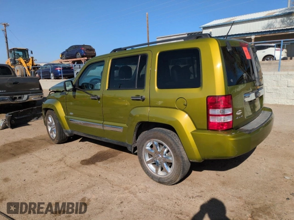 2012 Jeep Liberty Sport with VIN 1C4PJMAK1CW182621, listed as a Copart auction lot 52575175 with 134,727 mi miles and Salvage Title. Bid and sale history available at carsss.com. Image 2.