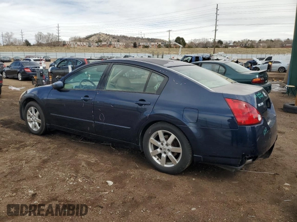 2006 Nissan Maxima 3.5 SL with VIN 1N4BA41E76C827143, listed as a Copart auction lot 49789485 with 116,918 mi miles and Salvage Title. Bid and sale history available at carsss.com. Image 2.