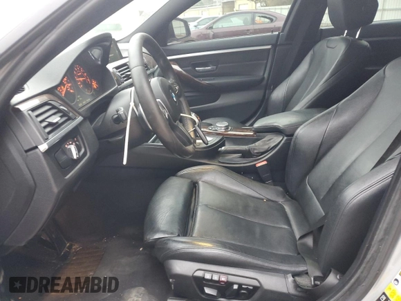 2015 BMW 4 Series 428i xDrive with VIN WBA4C9C54FG135273, listed as a Copart auction lot 48623135 with 202,238 mi miles and Salvage Title. Bid and sale history available at DreamBid. Image 7.