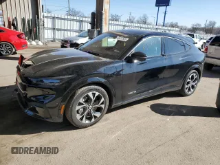 2022 Ford Mustang Mach-E Premium with VIN 3FMTK3SU1NMA43576, listed as a Copart auction lot 48237545 with 28,177 mi miles and Salvage Title. Bid and sale history available at DreamBid. Image 1.
