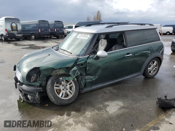 2012 MINI Clubman z VIN WMWZF3C55CT190117, wystawiony jako Copart lot #42514915 z przebiegiem 150 421 mil mil oraz Szkoda całkowita • Salvage title. Historia ofert i sprzedaży dostępna na DreamBid. Obrazek 1.