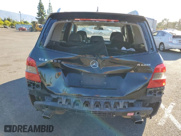 2010 Mercedes-Benz GLK 350 with VIN WDCGG8HB8AF329973, listed as a Copart auction lot 68148024 with 143,503 mi miles and Salvage Title. Bid and sale history available at DreamBid. Image 6.