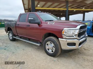 2024 Ram 2500 Tradesman with VIN 3C6UR5CJ2RG159546, listed as a Copart auction lot 41590235 with 0 mi miles and Salvage Title. Bid and sale history available at carsss.com. Image 4.