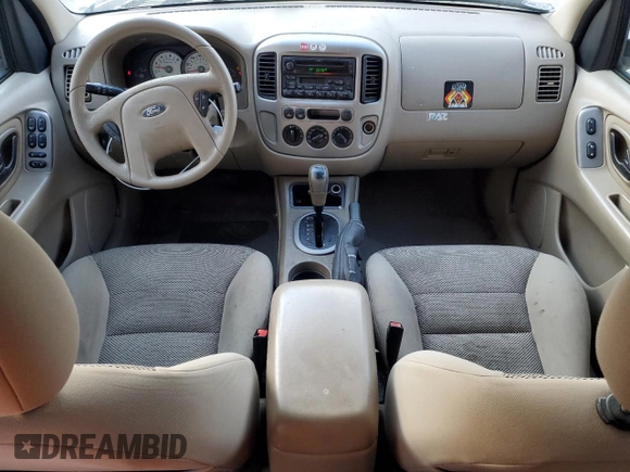 2005 Ford Escape XLT with VIN 1FMYU03135KA93616, listed as a Copart auction lot 50364865 with 210,884 mi miles and Salvage Title. Bid and sale history available at DreamBid. Image 8.
