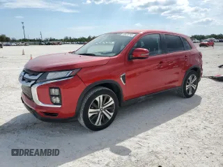 2022 Mitsubishi Outlander Sport ES with VIN JA4ARUAU6NU024140, listed as a Copart auction lot 50470765 with 18,776 mi miles and Salvage Title. Bid and sale history available at carsss.com. Image 1.