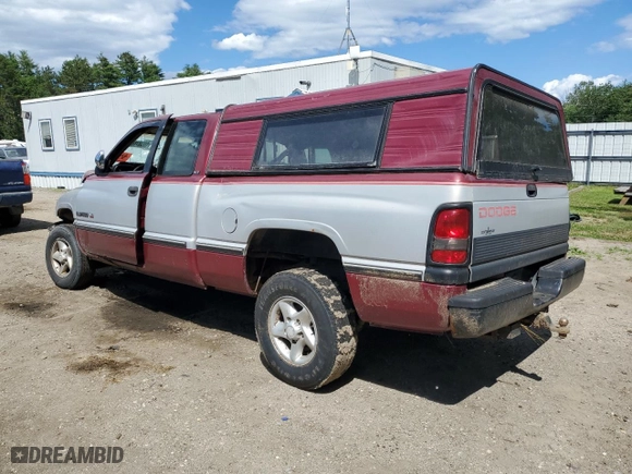 1996 Dodge Ram 1500 with VIN 3B7HC13Y3TG195125, listed as a Copart auction lot 60597664 with 143,604 mi miles and Clean Title. Bid and sale history available at carsss.com. Image 2.