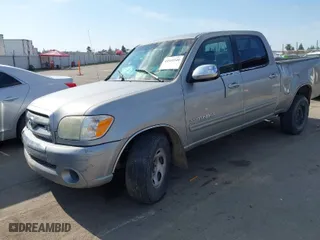 2005 Toyota Tundra SR5 with VIN 5TBET34125S464051, listed as a IAAI auction lot 41551540 with 374,191 mi miles. Bid and sale history available at carsss.com. Image 2.