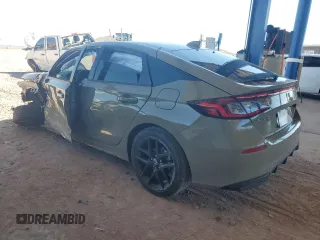 2025 Honda Civic Sport z VIN 19XFL2H87SE024717, wystawiony jako Copart lot #56167555 z przebiegiem 208 mil mil oraz Szkoda całkowita • Salvage title. Historia ofert i sprzedaży dostępna na DreamBid. Obrazek 2.