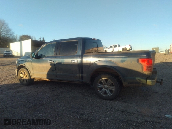 2018 Ford F-150 XL with VIN 1FTEW1CG0JKD04292, listed as a IAAI auction lot 41245394 with 155,368 mi miles. Bid and sale history available at carsss.com. Image 14.
