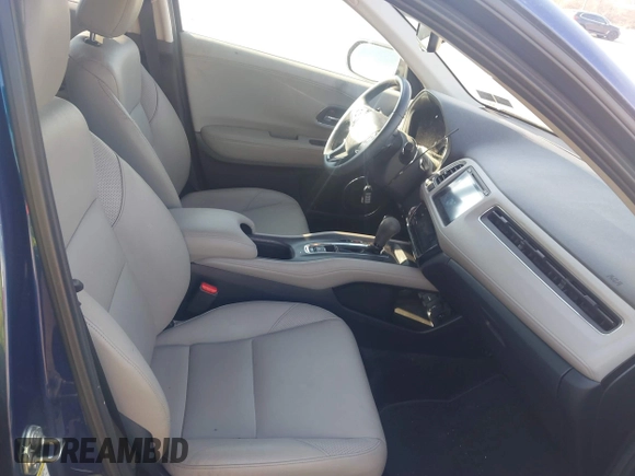 2016 Honda HR-V EX-L w/Navi with VIN 3CZRU6H74GM736618, listed as a IAAI auction lot 41735309 with 57,530 mi miles. Bid and sale history available at carsss.com. Image 5.
