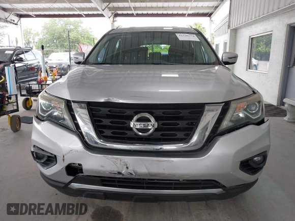 2018 Nissan Pathfinder SL with VIN 5N1DR2MN7JC679155, listed as a IAAI auction lot 42546774 with 105,614 mi miles and . Bid and sale history available at DreamBid. Image 12.