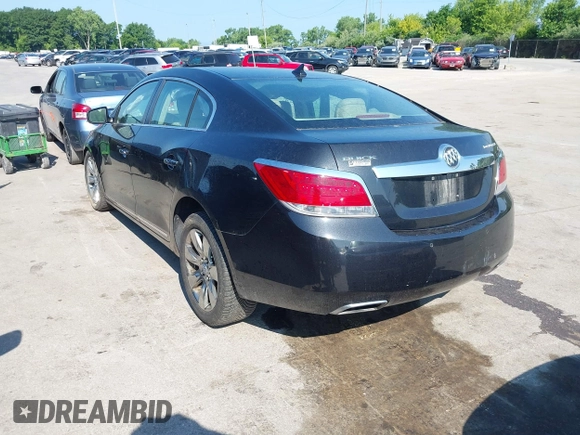 2012 Buick LaCrosse Premium 1 with VIN 1G4GD5E39CF147191, listed as a IAAI auction lot 42572618 with 168,992 mi miles and . Bid and sale history available at DreamBid. Image 3.