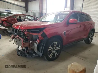 2020 Mitsubishi Outlander Sport ES 2.0 with VIN JA4AR3AU8LU003166, listed as a Copart auction lot 49305155 with 43,696 mi miles and Salvage Title. Bid and sale history available at carsss.com. Image 1.