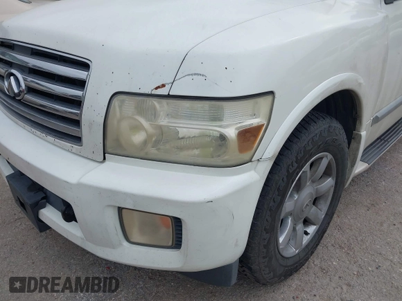 2005 Infiniti QX56 with VIN 5N3AA08A65N802774, listed as a IAAI auction lot 41899540 with 229,216 mi miles. Bid and sale history available at carsss.com. Image 13.