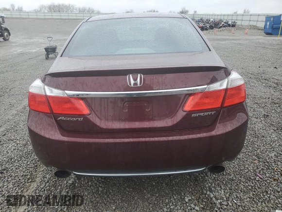 2014 Honda Accord Sport with VIN 1HGCR2F52EA114540, listed as a Copart auction lot 51915415 with 118,784 mi miles and Salvage Title. Bid and sale history available at DreamBid. Image 6.