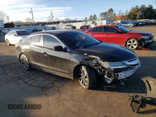 2017 Acura ILX w/Premium/A-SPEC Pkg with VIN 19UDE2F85HA008341, listed as a Copart auction lot 43124825 with 94,914 mi miles and Salvage Title. Bid and sale history available at carsss.com. Image 4.
