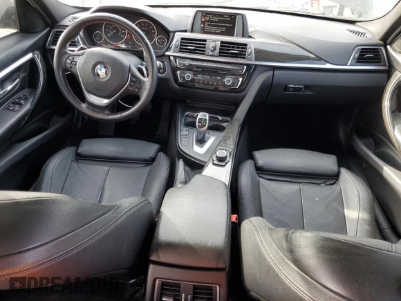 2016 BMW 3 Series 328i with VIN WBA8E9C59GK647198, listed as a Copart auction lot 48223225 with 138,704 mi miles and Salvage Title. Bid and sale history available at DreamBid. Image 8.