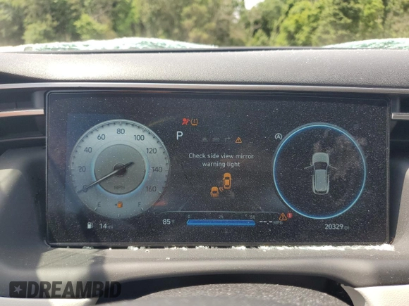 2023 Hyundai Tucson Limited with VIN 5NMJE3AE8PH291066, listed as a Copart auction lot 57952065 with 20,329 mi miles and Salvage title. Bid and sale history available at DreamBid. Image 9.