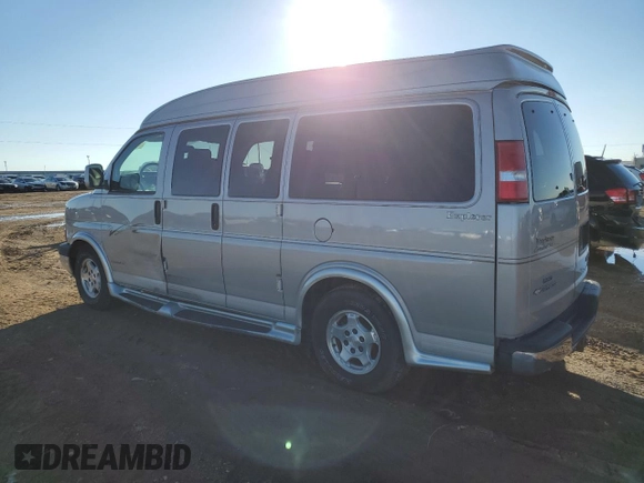 2005 Chevrolet Express Cargo Van YF7 Upfitter with VIN 1GBFG15T351269064, listed as a Copart auction lot 78981304 with 70,663 mi miles and Salvage Title. Bid and sale history available at carsss.com. Image 2.