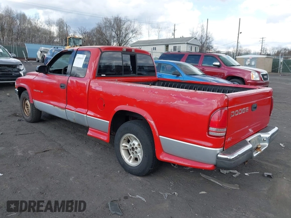 1997 Dodge Dakota with VIN 1B7GL23X4VS239864, listed as a IAAI auction lot 41896307 with 179,255 mi miles. Bid and sale history available at carsss.com. Image 3.