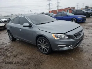 2017 Volvo S60 Inscription Platinum with VIN LYV402TM5HB151572, listed as a Copart auction lot 86853484 with 0 mi miles and Salvage Title. Bid and sale history available at carsss.com. Image 4.