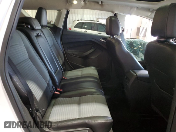 2017 Ford Escape SE with VIN 1FMCU9GD8HUA02240, listed as a Copart auction lot 55027345 with 75,468 mi miles and Salvage Title. Bid and sale history available at DreamBid. Image 11.