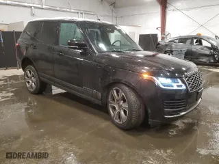 2019 Land Rover Range Rover HSE with VIN SALGS2SV5KA542486, listed as a Copart auction lot 44605685 with 37,986 mi miles and Salvage Title. Bid and sale history available at carsss.com. Image 4.
