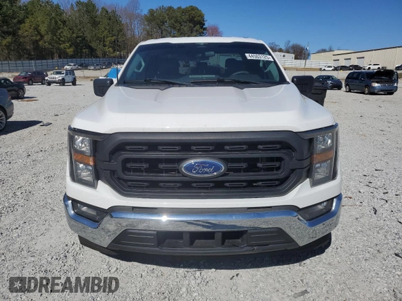 2023 Ford F-150 XL with VIN 1FTEX1CP3PKE58842, listed as a Copart auction lot 44503125 with 63,909 mi miles and Salvage title. Bid and sale history available at DreamBid. Image 5.