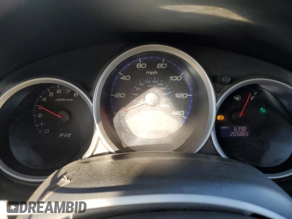 2007 Honda Fit Sport with VIN JHMGD37677S050597, listed as a Copart auction lot 48906515 with 205,883 mi miles and Clean Title. Bid and sale history available at carsss.com. Image 9.