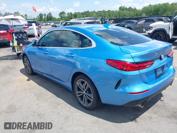 2021 BMW 2 Series 228i xDrive with VIN WBA73AK06M7G47198, listed as a IAAI auction lot 42169478 with 55,459 mi miles and . Bid and sale history available at DreamBid. Image 3.