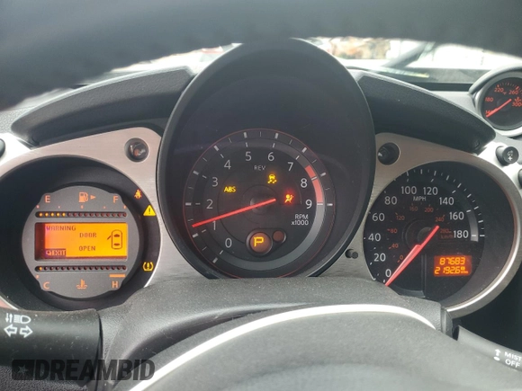 2017 Nissan 370Z with VIN JN1AZ4EH3HM951073, listed as a Copart auction lot 53324145 with 87,683 mi miles and Salvage Title. Bid and sale history available at DreamBid. Image 9.