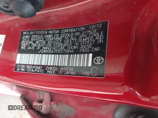 2013 Toyota Prius One z VIN JTDKN3DU7D5575844, wystawiony jako IAAI lot #42345698 z przebiegiem 153 828 mil mil oraz . Historia ofert i sprzedaży dostępna na DreamBid. Obrazek 9.