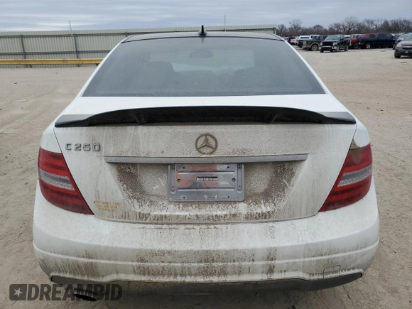 2013 Mercedes-Benz C 250 Sport with VIN WDDGF4HB5DA784854, listed as a Copart auction lot 43953325 with 83,617 mi miles and Salvage Title. Bid and sale history available at carsss.com. Image 6.