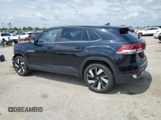 2024 Volkswagen Atlas SE z VIN 1V2JE2CA8RC256547, wystawiony jako Copart lot #54167985 z przebiegiem 3 769 mil mil oraz Szkoda całkowita • Salvage title. Historia ofert i sprzedaży dostępna na DreamBid. Obrazek 2.