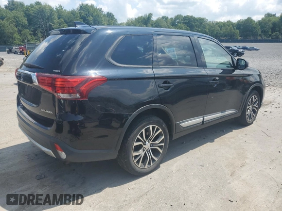 2018 Mitsubishi Outlander ES with VIN JA4AZ3A38JJ003397, listed as a Copart auction lot 65732075 with 64,768 mi miles and Salvage title. Bid and sale history available at DreamBid. Image 3.