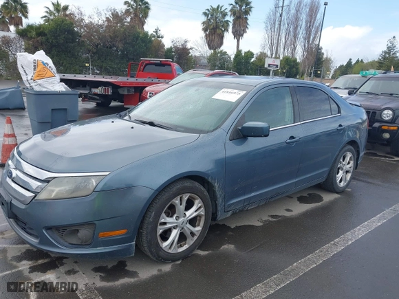 2012 Ford Fusion SE with VIN 3FAHP0HA7CR218880, listed as a IAAI auction lot 41816975 with 175,491 mi miles. Bid and sale history available at carsss.com. Image 6.