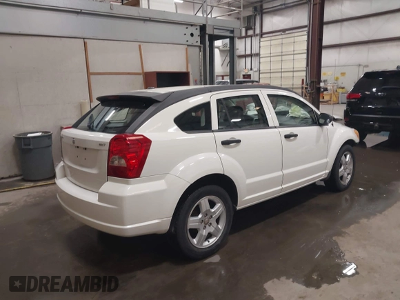 2008 Dodge Caliber SXT with VIN 1B3HB48B48D647999, listed as a IAAI auction lot 41959772 with 155,430 mi miles. Bid and sale history available at carsss.com. Image 4.
