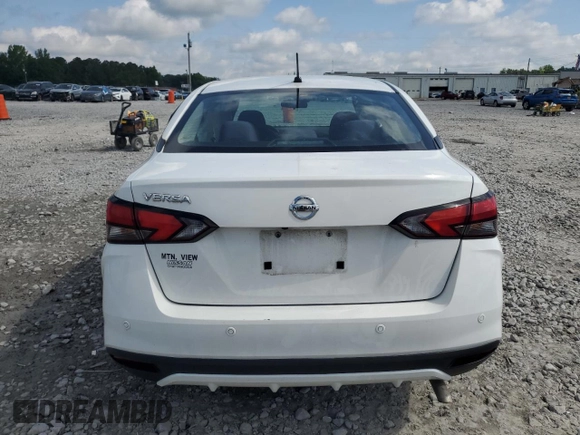 2021 Nissan Versa S with VIN 3N1CN8DV8ML894957, listed as a Copart auction lot 56838415 with 30,233 mi miles and Salvage title. Bid and sale history available at DreamBid. Image 6.