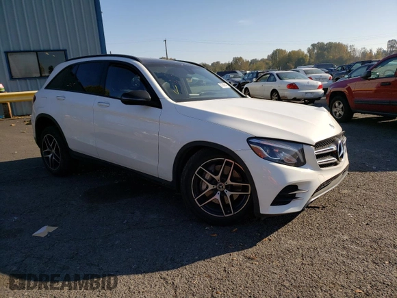 2019 Mercedes-Benz GLC with VIN WDC0G4KBXKV188222, listed as a Copart auction lot 67868642 with 19,369 mi miles. Bid and sale history available at carsss.com. Image 4.