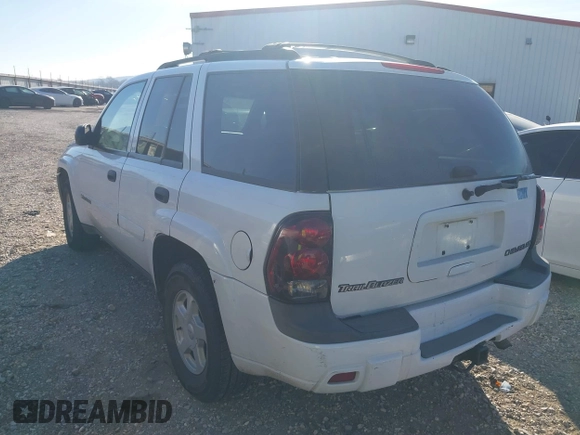 2002 Chevrolet TrailBlazer LTZ with VIN 1GNDT13S122484724, listed as a IAAI auction lot 41855912 with 216,783 mi miles and . Bid and sale history available at DreamBid. Image 3.