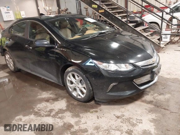 2016 Chevrolet Volt Premier with VIN 1G1RD6S57GU117013, listed as a IAAI auction lot 41336679 with 145,495 mi miles. Bid and sale history available at carsss.com. Image 1.