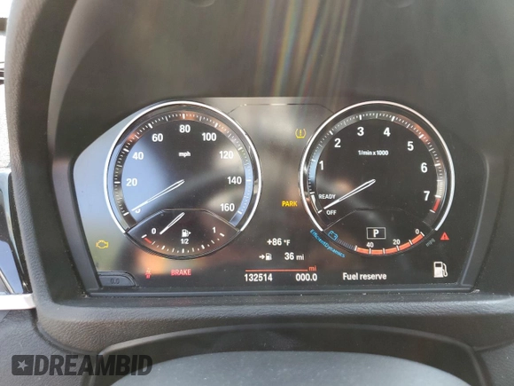 2018 BMW X1 sDrive28i with VIN WBXHU7C32J5L07666, listed as a Copart auction lot 54173465 with 132,514 mi miles and Clean Title. Bid and sale history available at DreamBid. Image 9.