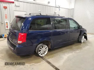 2014 Dodge Grand Caravan SXT z VIN 2C4RDGCG7ER274497, wystawiony jako Copart lot #49851495 z przebiegiem 130 309 mil mil oraz Czysty tytuł • Clean title. Historia ofert i sprzedaży dostępna na DreamBid. Obrazek 3.
