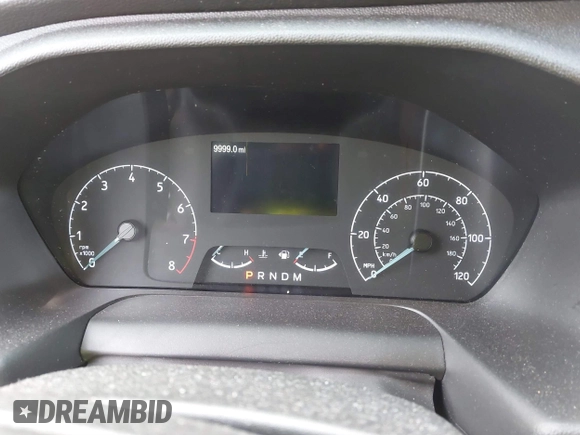 2023 Ford Transit Cargo with VIN 1FTBR1C86PKA52494, listed as a IAAI auction lot 40740671 with 9,999 mi miles and . Bid and sale history available at DreamBid. Image 7.