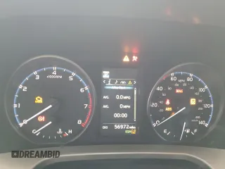 2018 Toyota RAV4 XLE with VIN JTMRFREV1JJ213808, listed as a Copart auction lot 54437805 with 56,972 mi miles and Salvage Title. Bid and sale history available at DreamBid. Image 9.