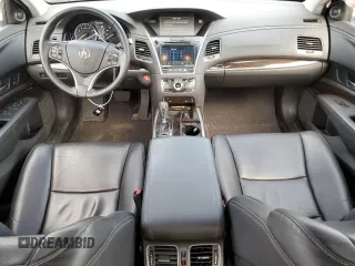 2015 Acura RLX Technology with VIN JH4KC1F52FC000239, listed as a Copart auction lot 53490885 with 34,540 mi miles and Salvage title. Bid and sale history available at DreamBid. Image 8.