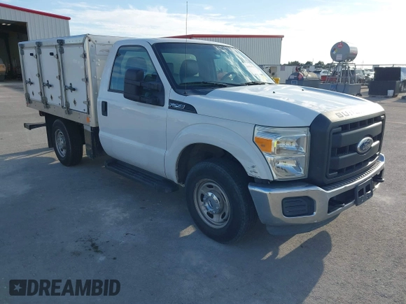 2011 Ford F-250 XL with VIN 1FDBF2A64BED08067, listed as a IAAI auction lot 41654526 with 166,167 mi miles and . Bid and sale history available at DreamBid. Image 1.