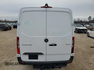 2024 Mercedes-Benz Sprinter Cargo with VIN W1Y4KBHY1RT188908, listed as a Copart auction lot 46227725 with 4,828 mi miles and Non Repairable. Bid and sale history available at carsss.com. Image 6.